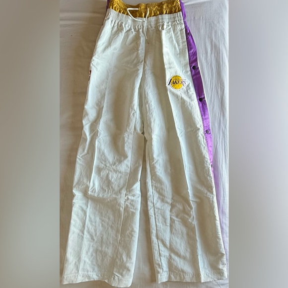 Nike x Ambush NBA collection Lakers Pants Summit White DB1636-121 Women’s Sz - Picture 1 of 8
